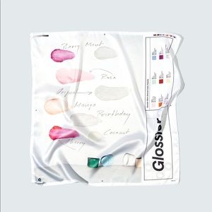 Limited Edition Glossier Balmdotcom Scarf!